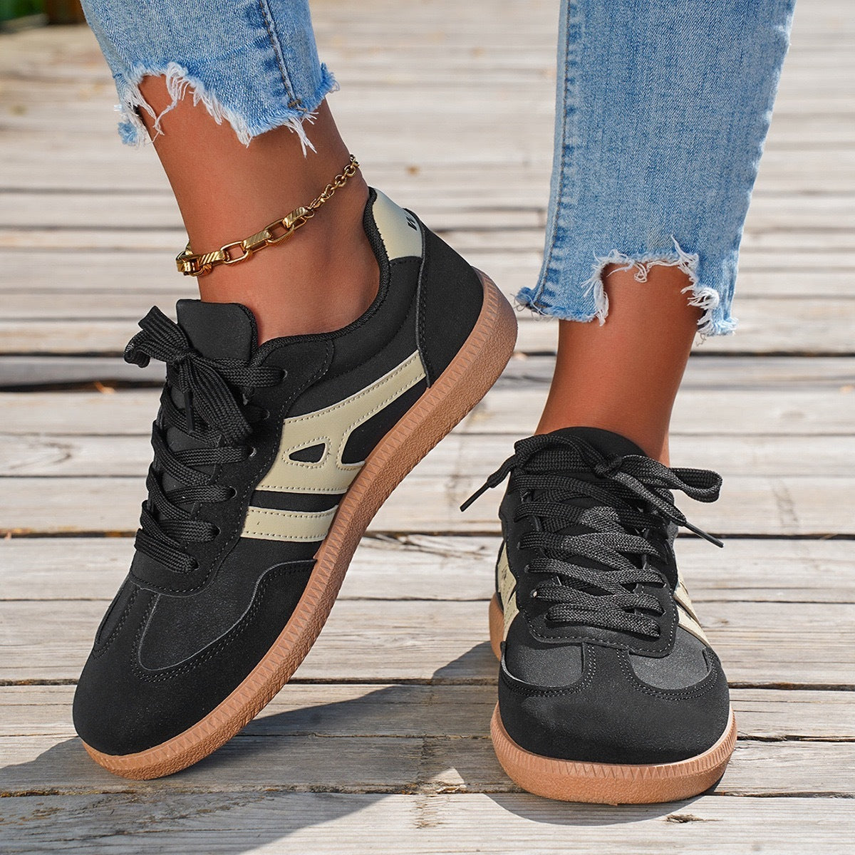 Retro Color Training Shoes Sneaker