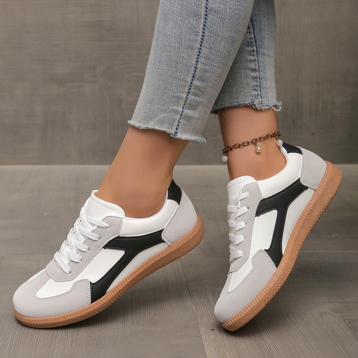 Retro Color Training Shoes Sneaker