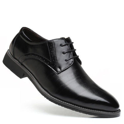 British Plus Size Men's Leather Shoes