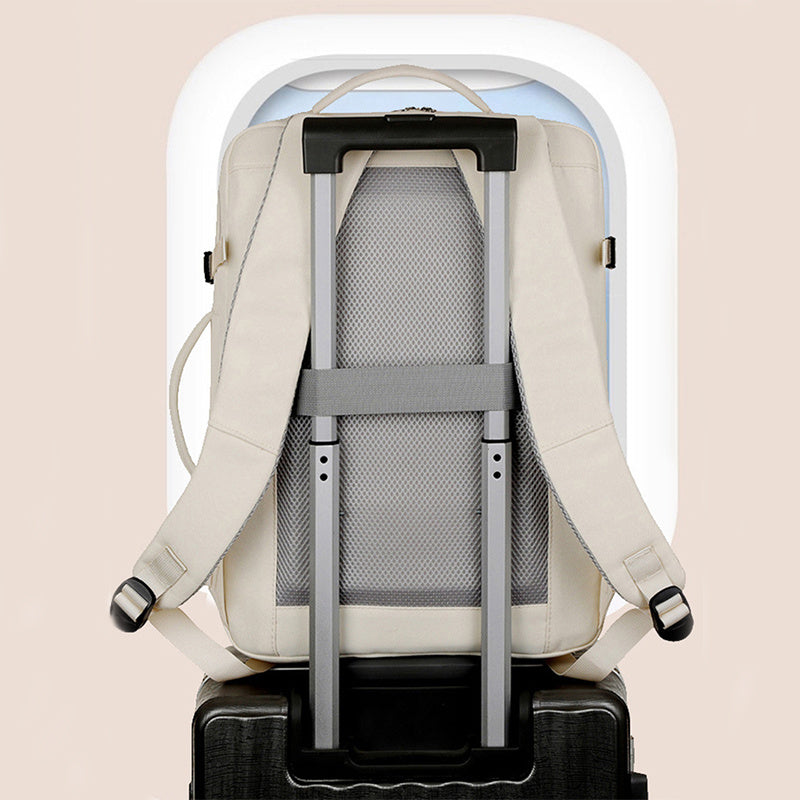 Multiple Pockets and Zippers Business Travel Backpack