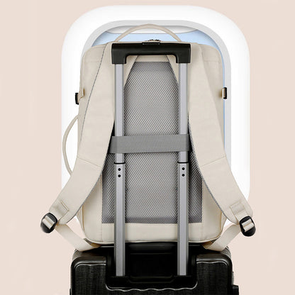 Multiple Pockets and Zippers Business Travel Backpack