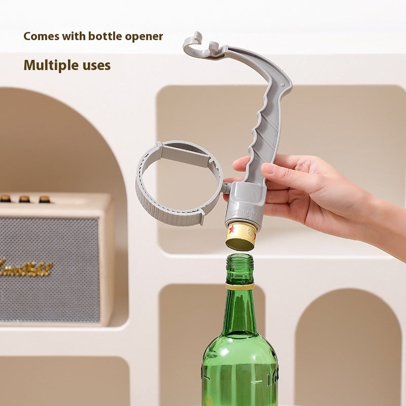 Adjustable Pouring Handle Organizer Multi-Use Oil Bottle Handle Holder