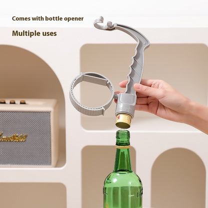 Adjustable Pouring Handle Organizer Multi-Use Oil Bottle Handle Holder