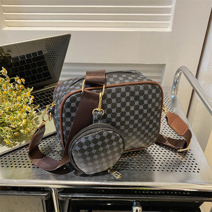 Vintage Pattern Crossbody Bags For Women Shoulder Shell Bag