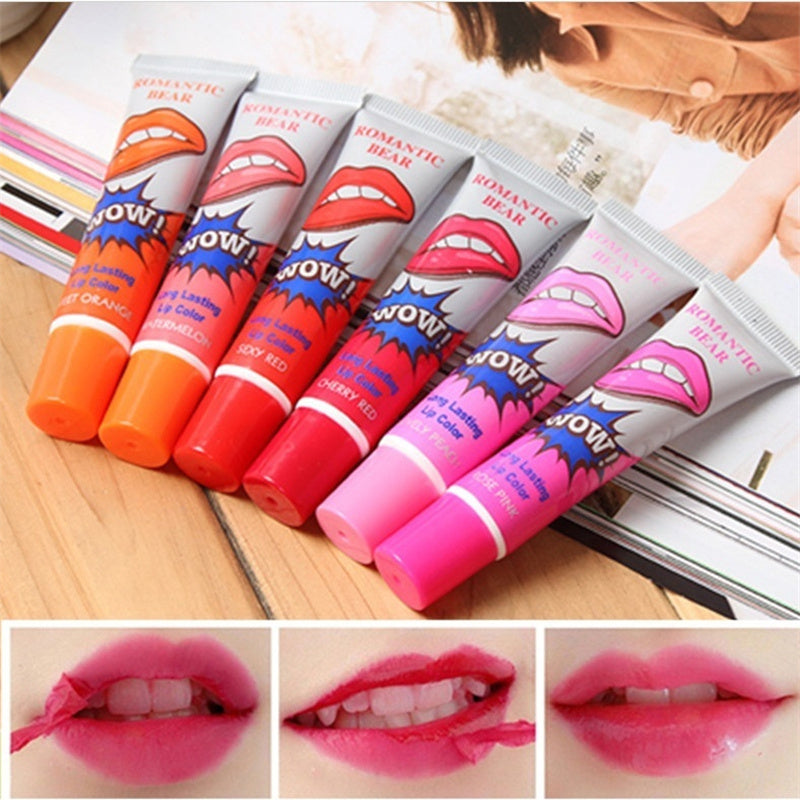 Peel Off Liquid Lipstick Waterproof Long Lasting Lip Gloss Mask Moisturizer Makeup
