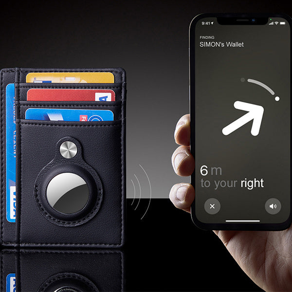 Air Tag Wallet Anti-Theft Bullet Card Bag Multi-functional