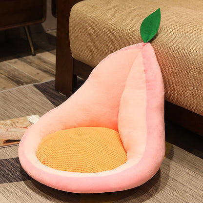 Multifunction Plush Fruit Soft Stuffed Pillow Home Office Decor Chair Seat Cushion