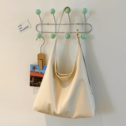 Retro Textured Shoulder Bag