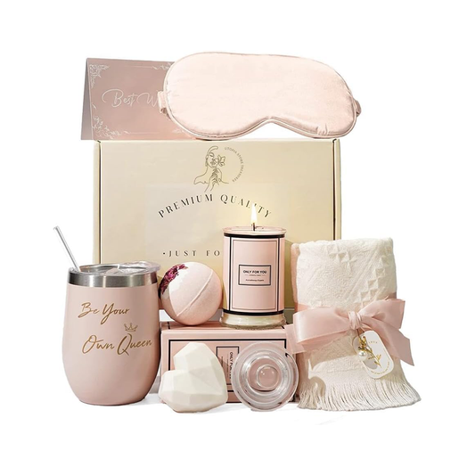 7PC Scented Candles & Bath Bombs Set,Gifts for Women